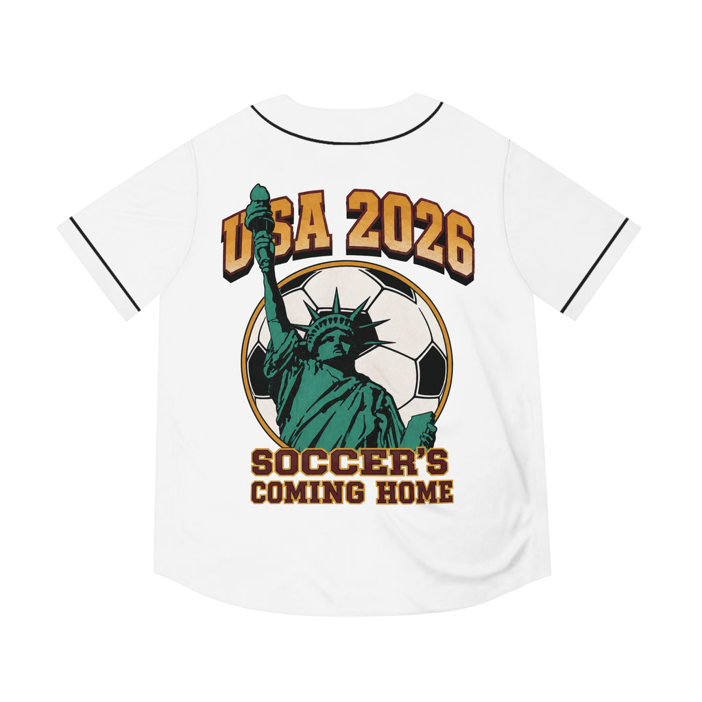 Soccer's Coming Home Baseball Jersey