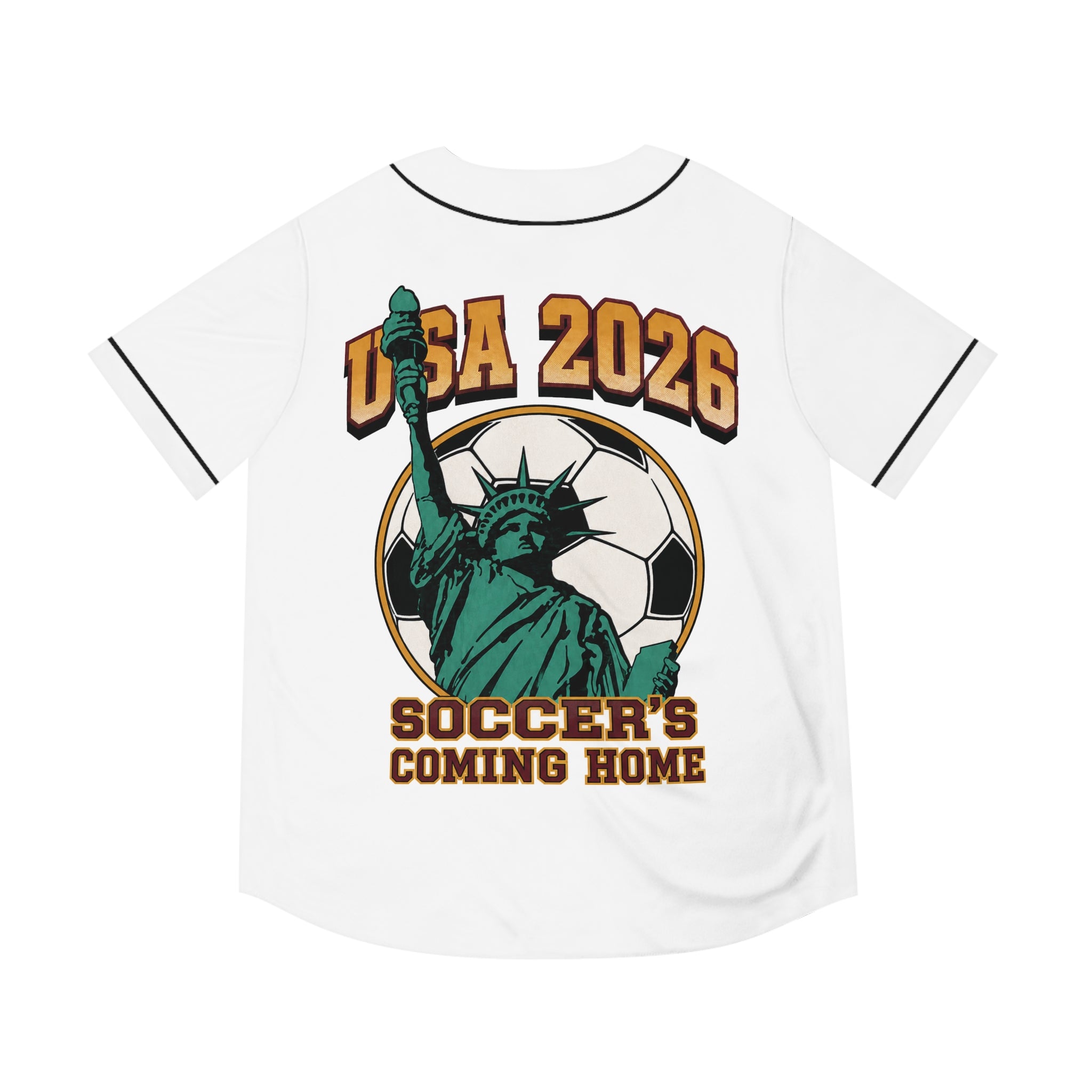Soccer's Coming Home Baseball Jersey
