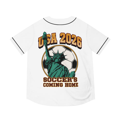 Soccer's Coming Home Baseball Jersey