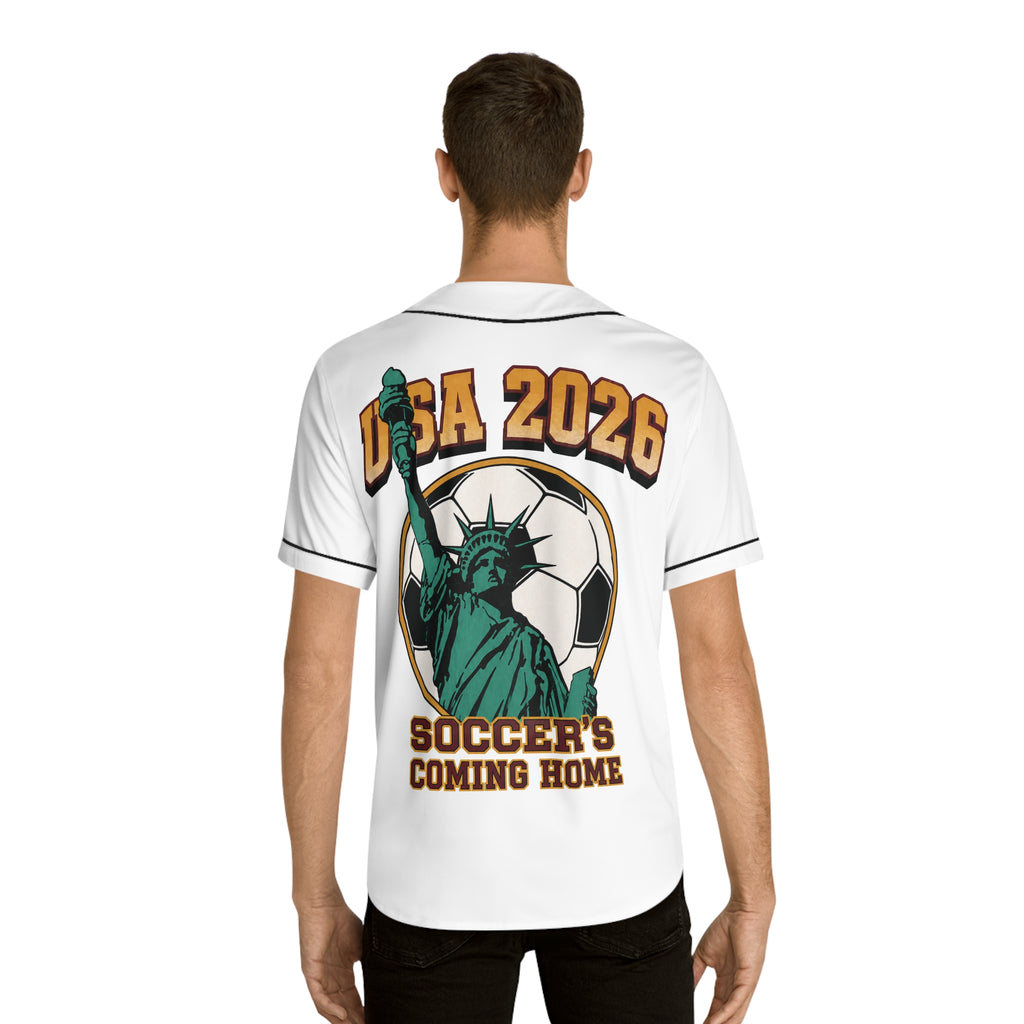 Soccer's Coming Home Baseball Jersey